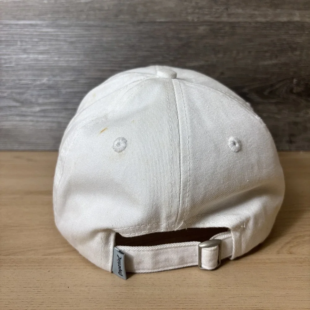 Crocs Hat Cap Strap Back White AVP Volleyball Tour Adjustable